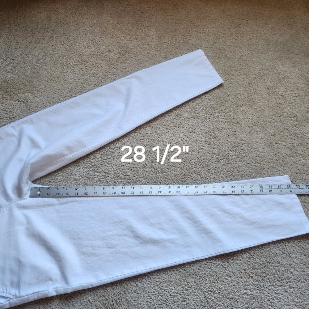 Gap Linen Cotton Pants Size 2 - Picture 3 of 6